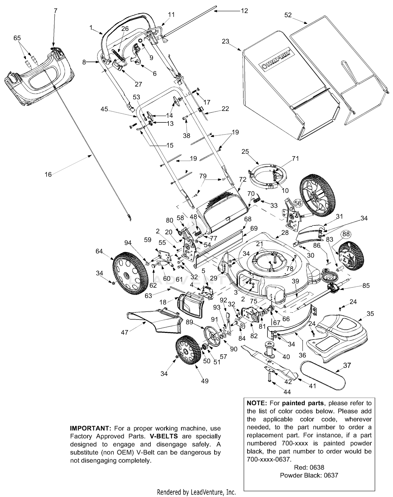 Assembly diagram