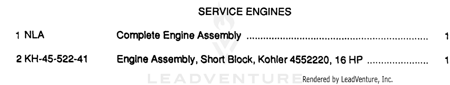 Assembly diagram