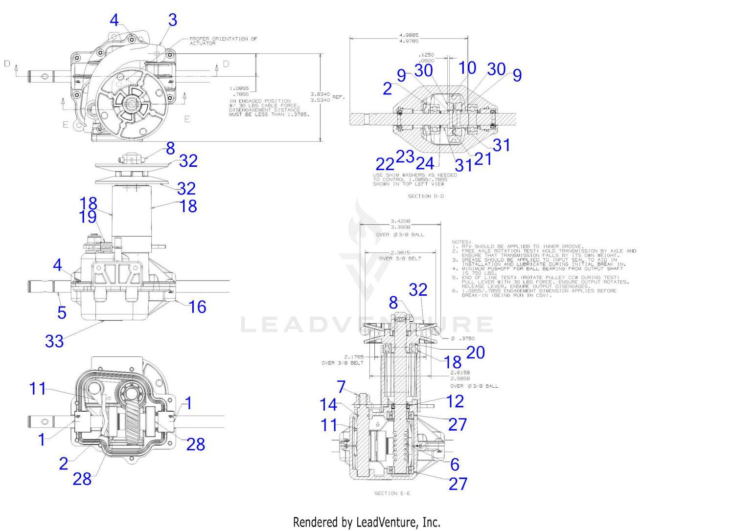 Transmission Assembly