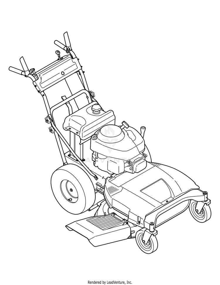 Craftsman 12A-764M799 (247.889330) (2007) Self-Propelled Walk-Behind ...