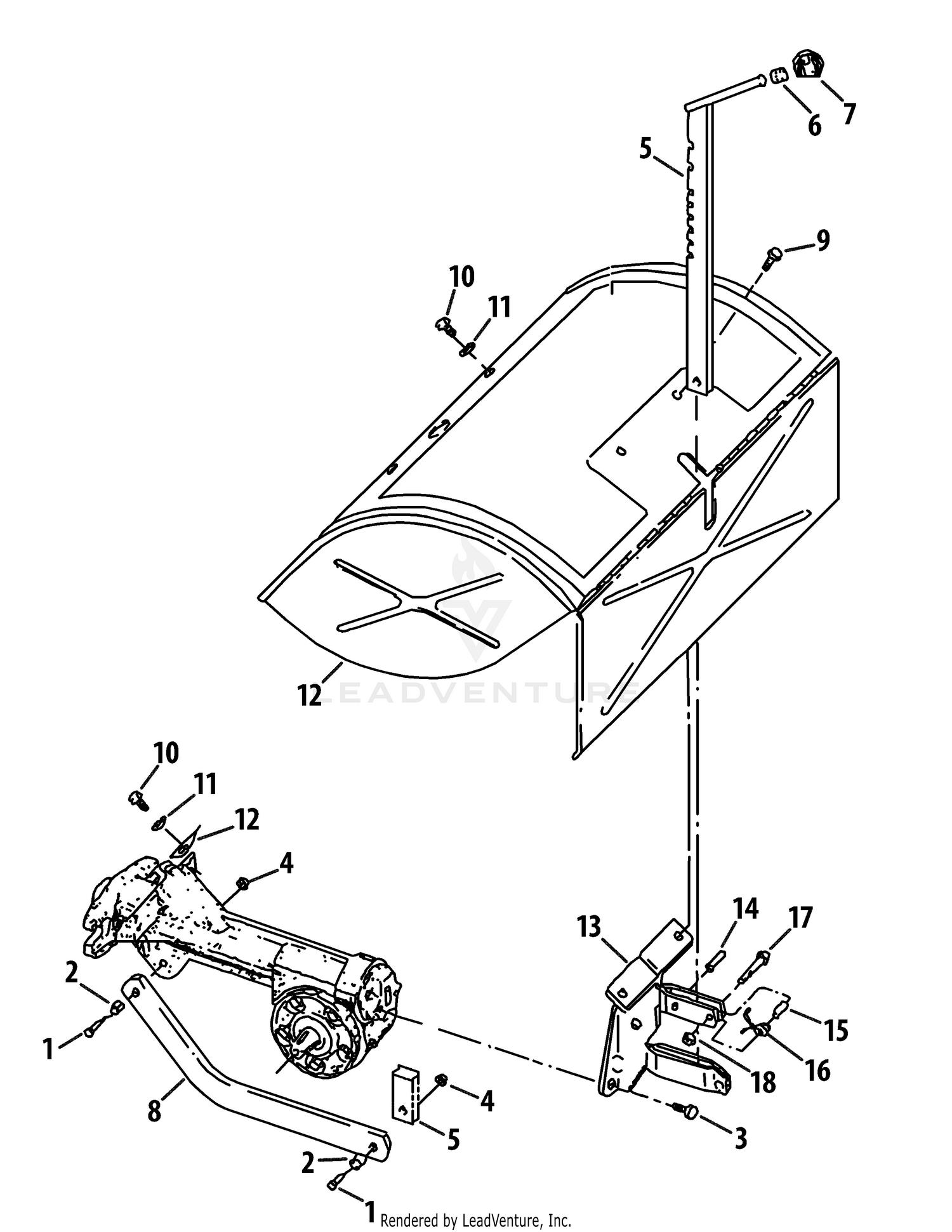 Depth Regulator & Tine Shield