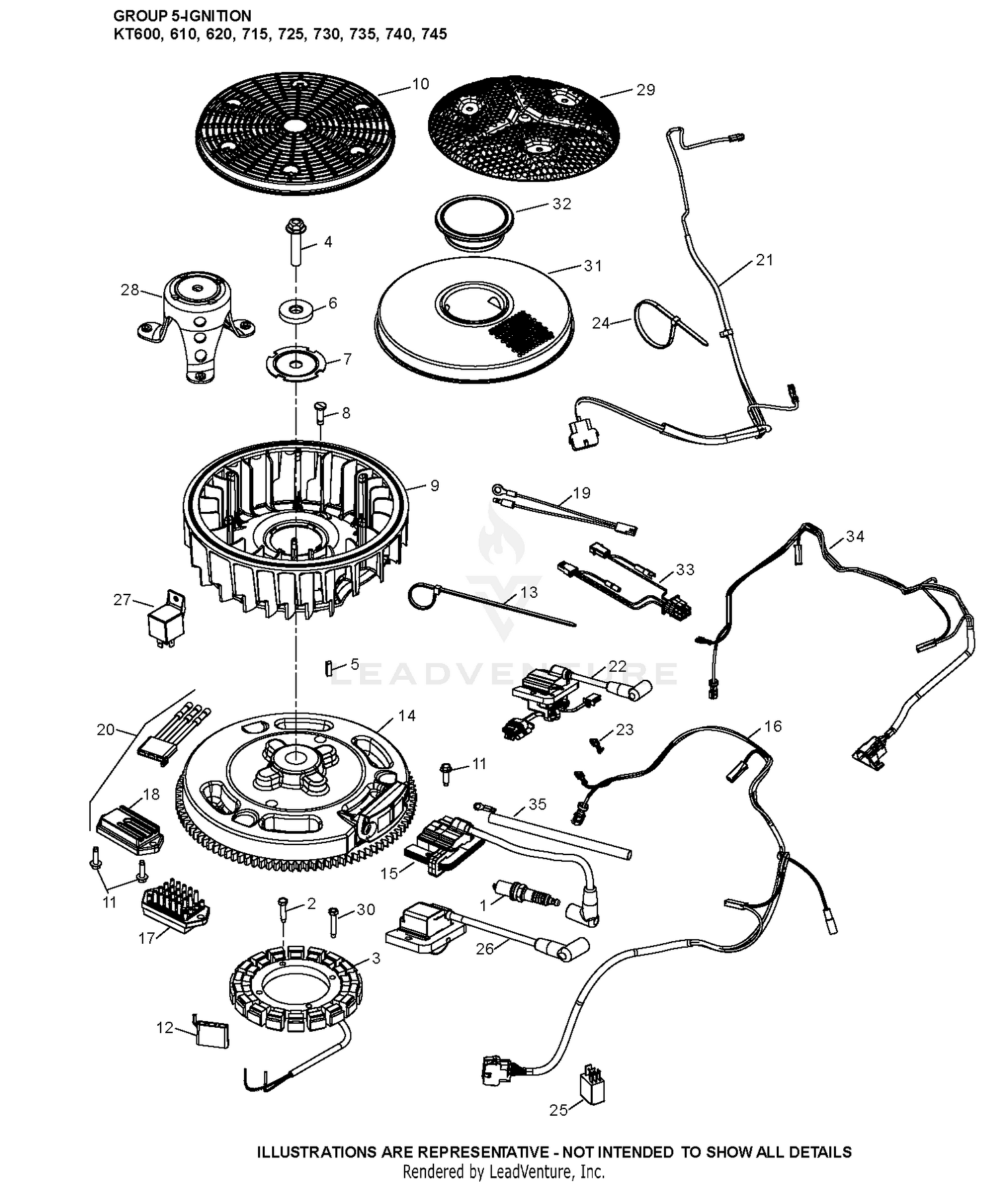 KT730-3063 Ignition & Charging