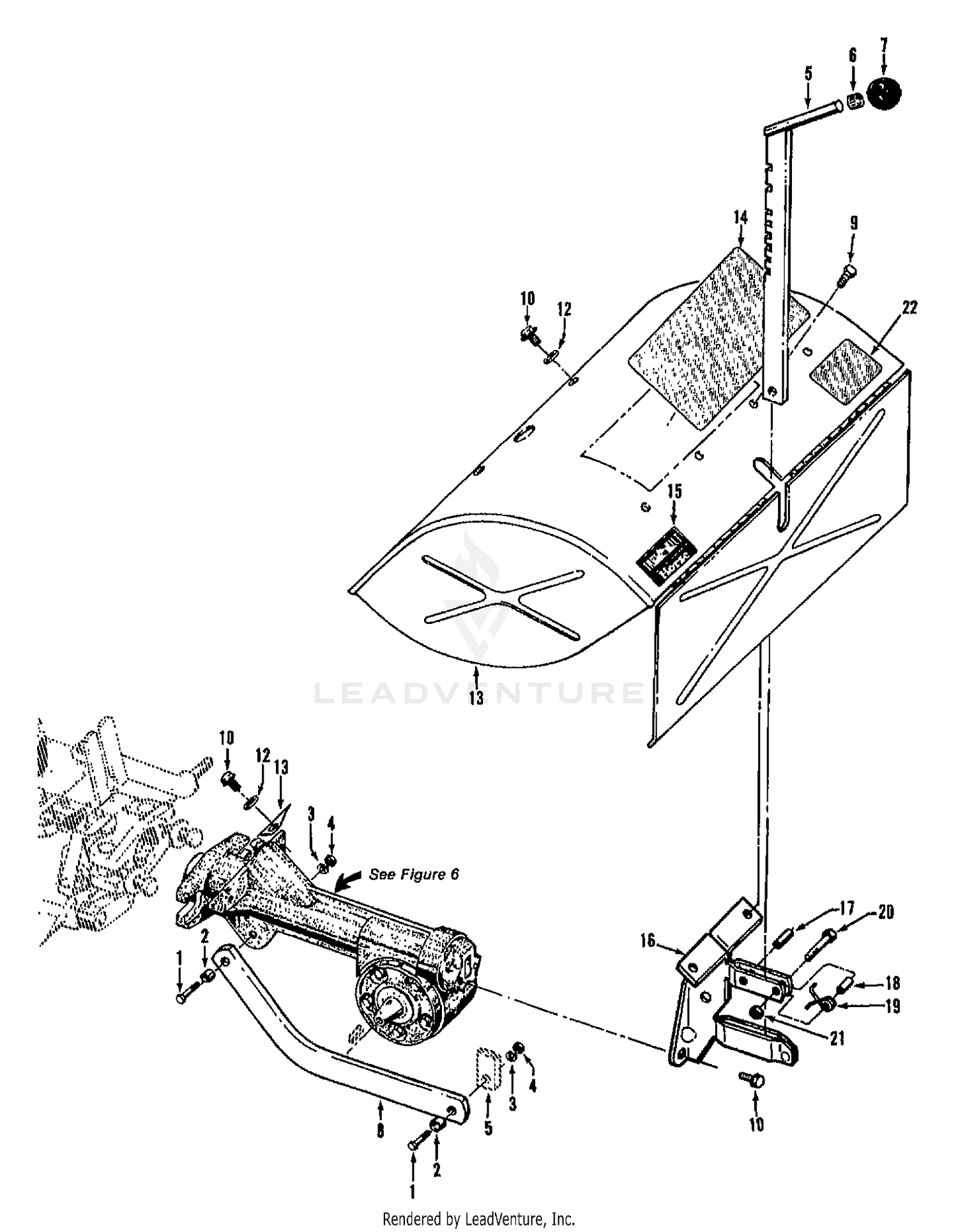 DEPTH REGULATOR & TINE HOOD ASSEMBLIES