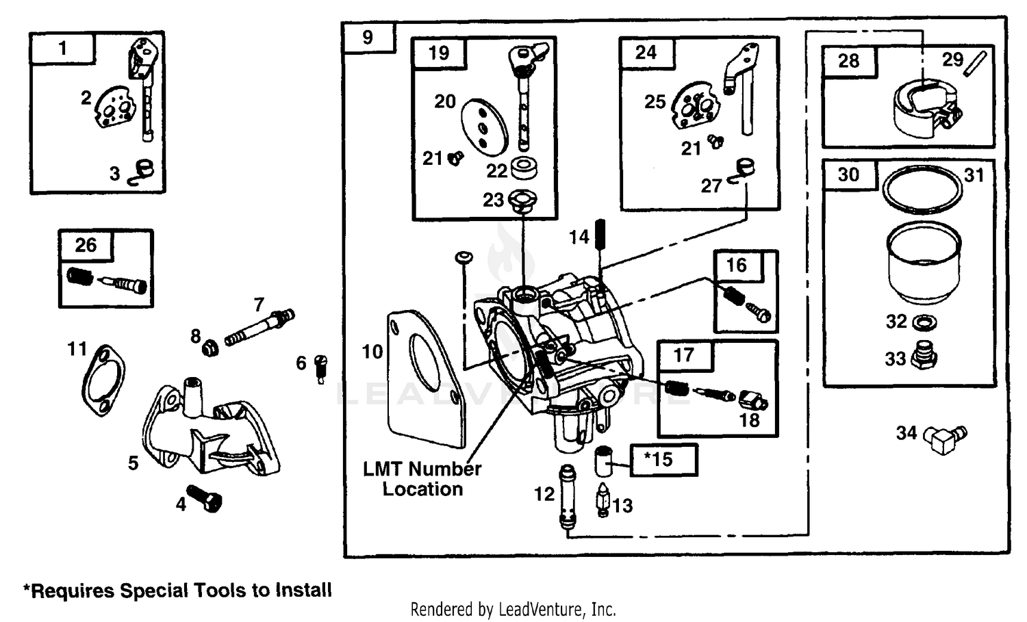 Cub cadet carburetor parts hot sale