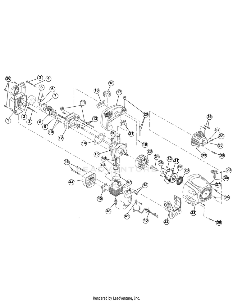 TroyBilt TB65SS 41BDT65G966 Gas Trimmer PartsWarehouse