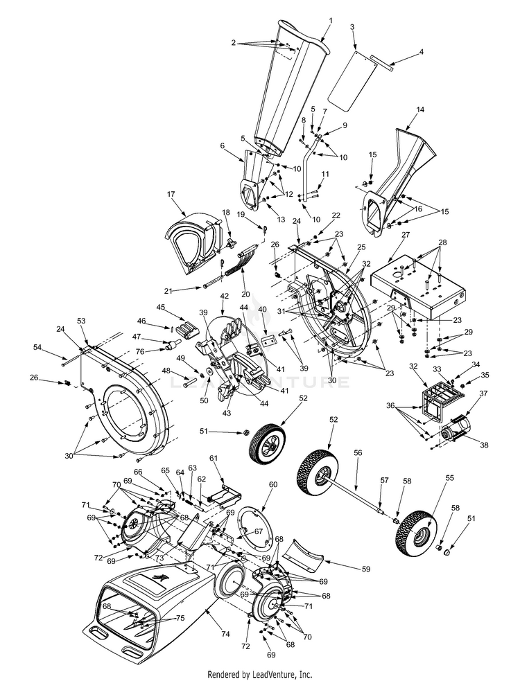 hp mtd chipper shredder