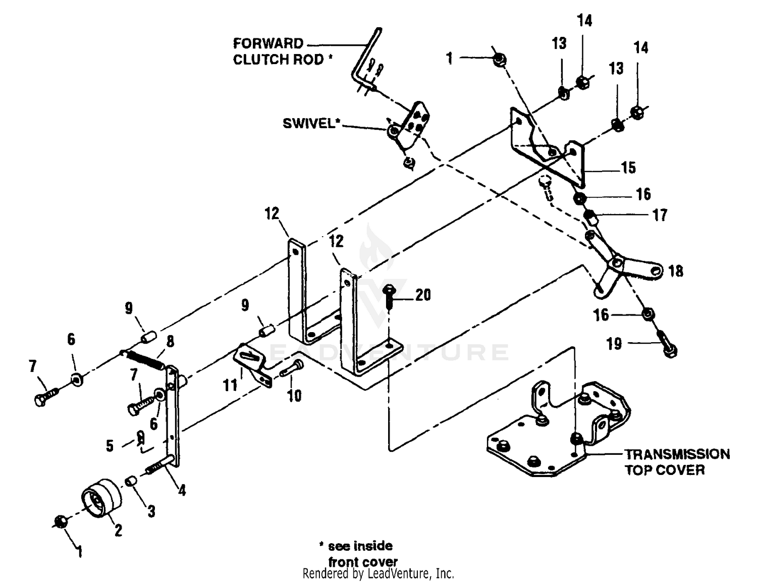 Forward Idler Assembly
