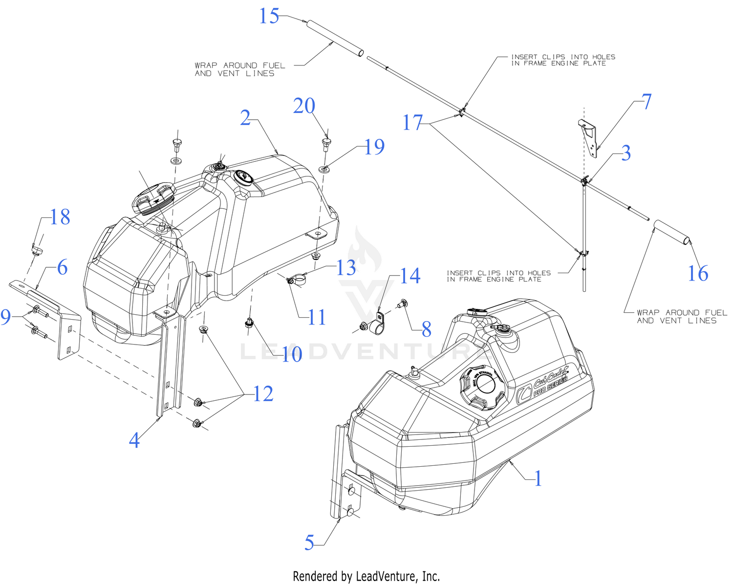 Fuel Tank Mounting