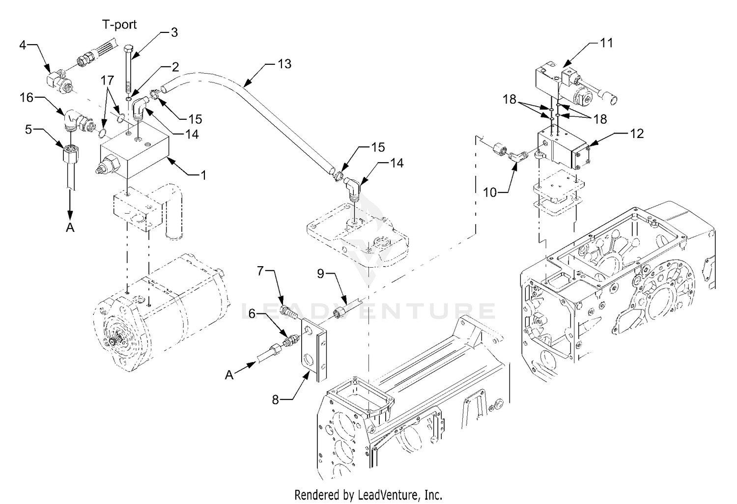PTO Clutch Valve Group