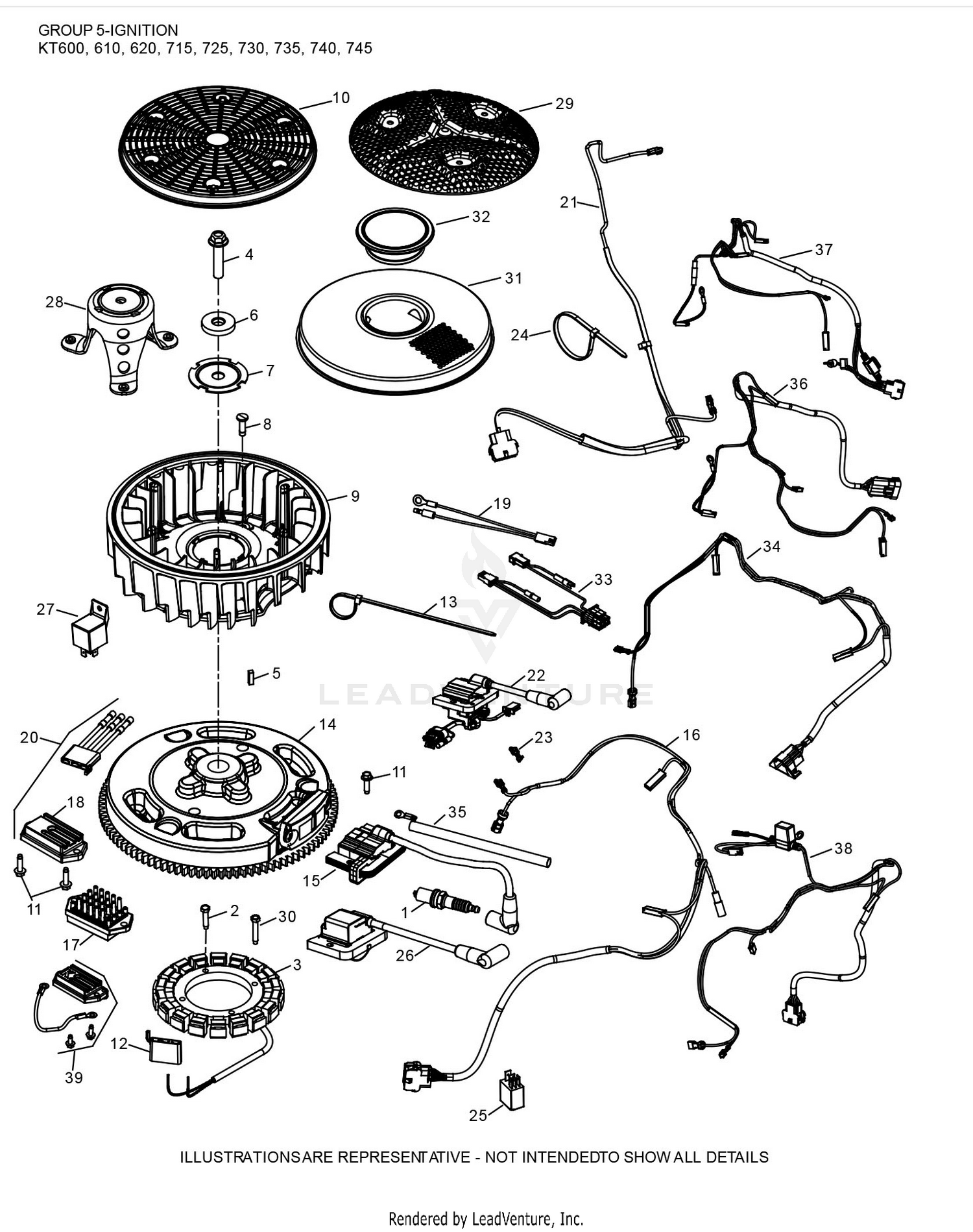 KT735-3103 Ignition & Charging