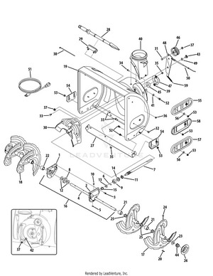 Troy-Bilt 31AH6WQ4 Storm 2840 28