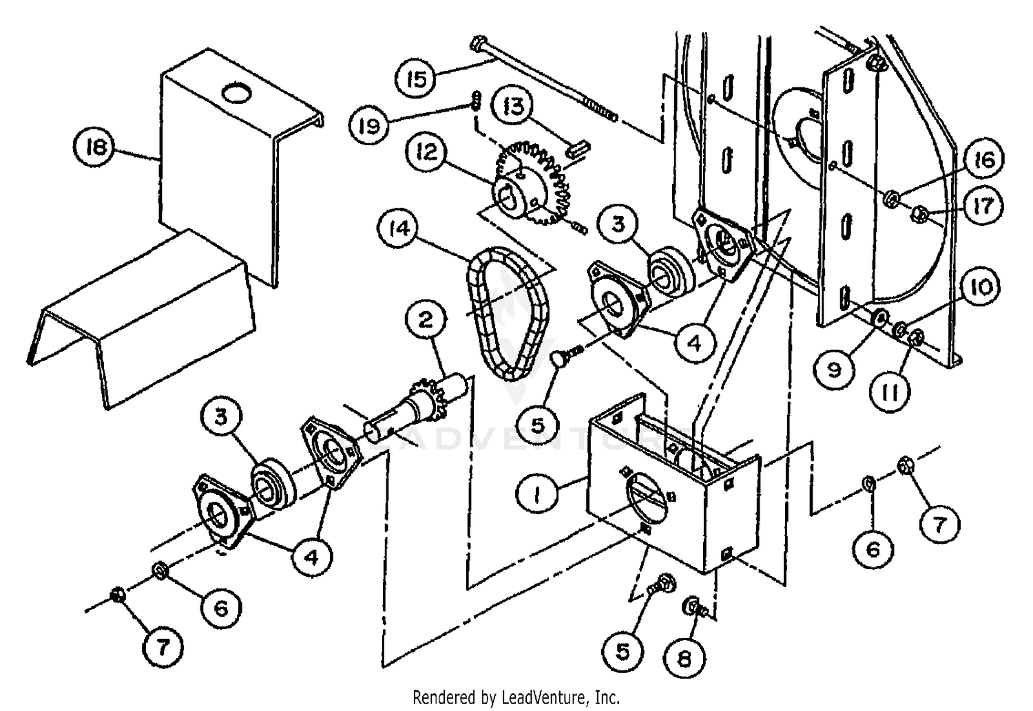 REDUCTION BOX ASSEMBLY