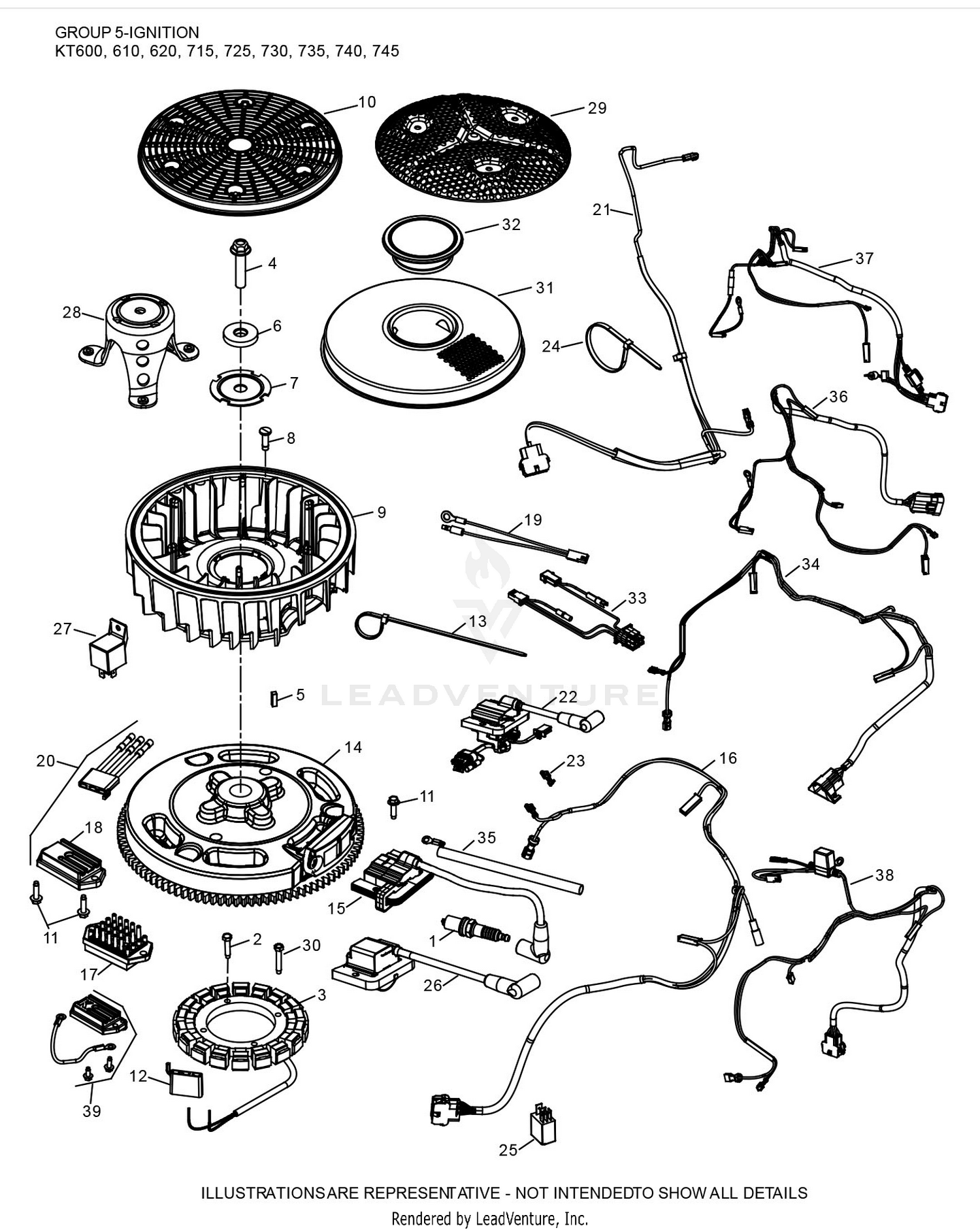 KT745-3099 Ignition & Charging