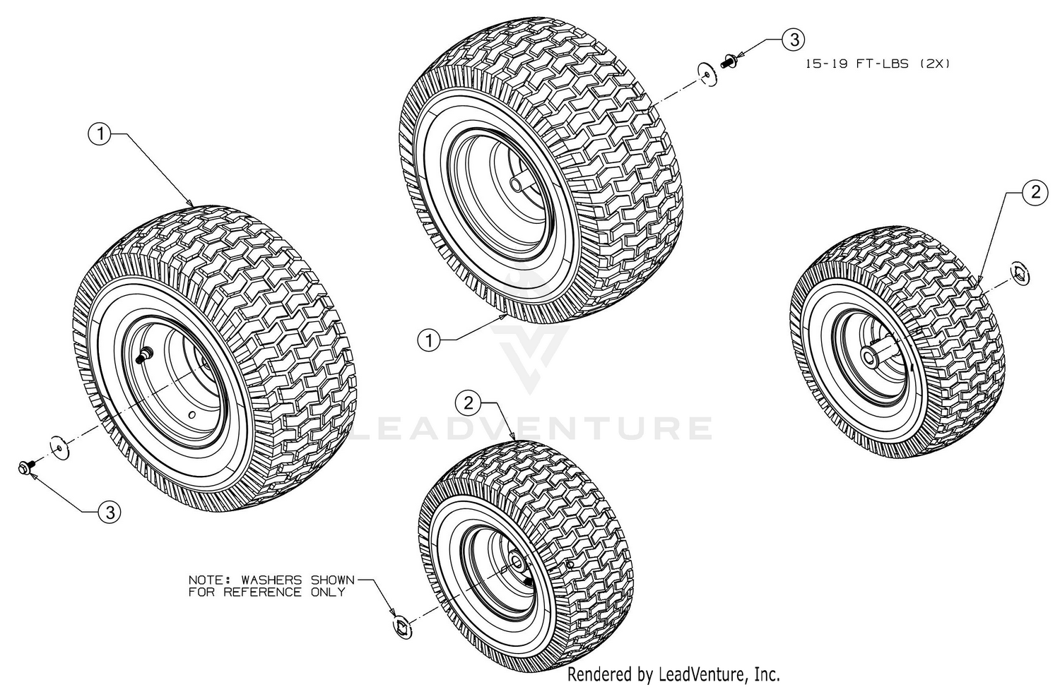 Cub Cadet XT1 LT46 KH 13APA9CT010 2020 Wheels