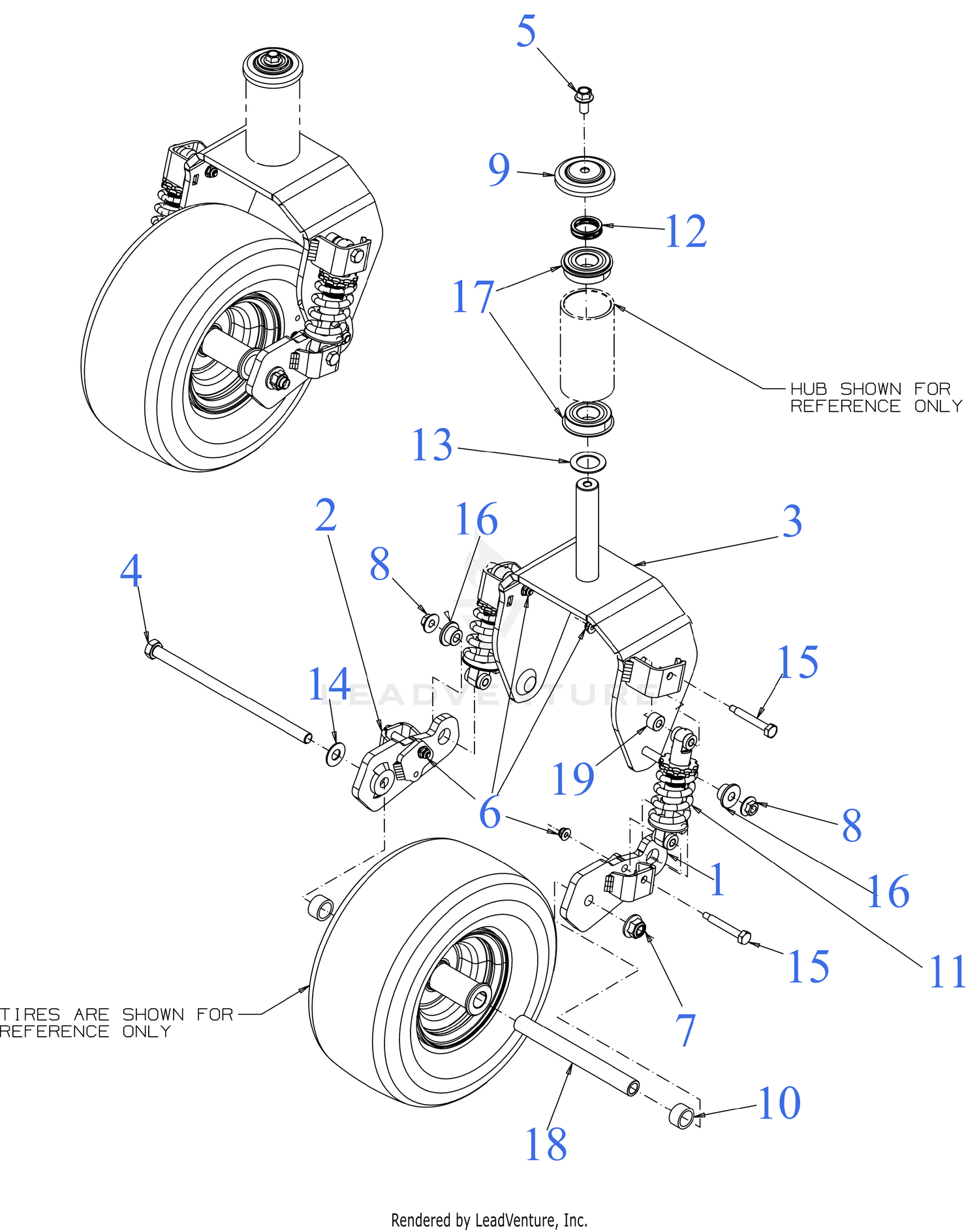 Front Caster