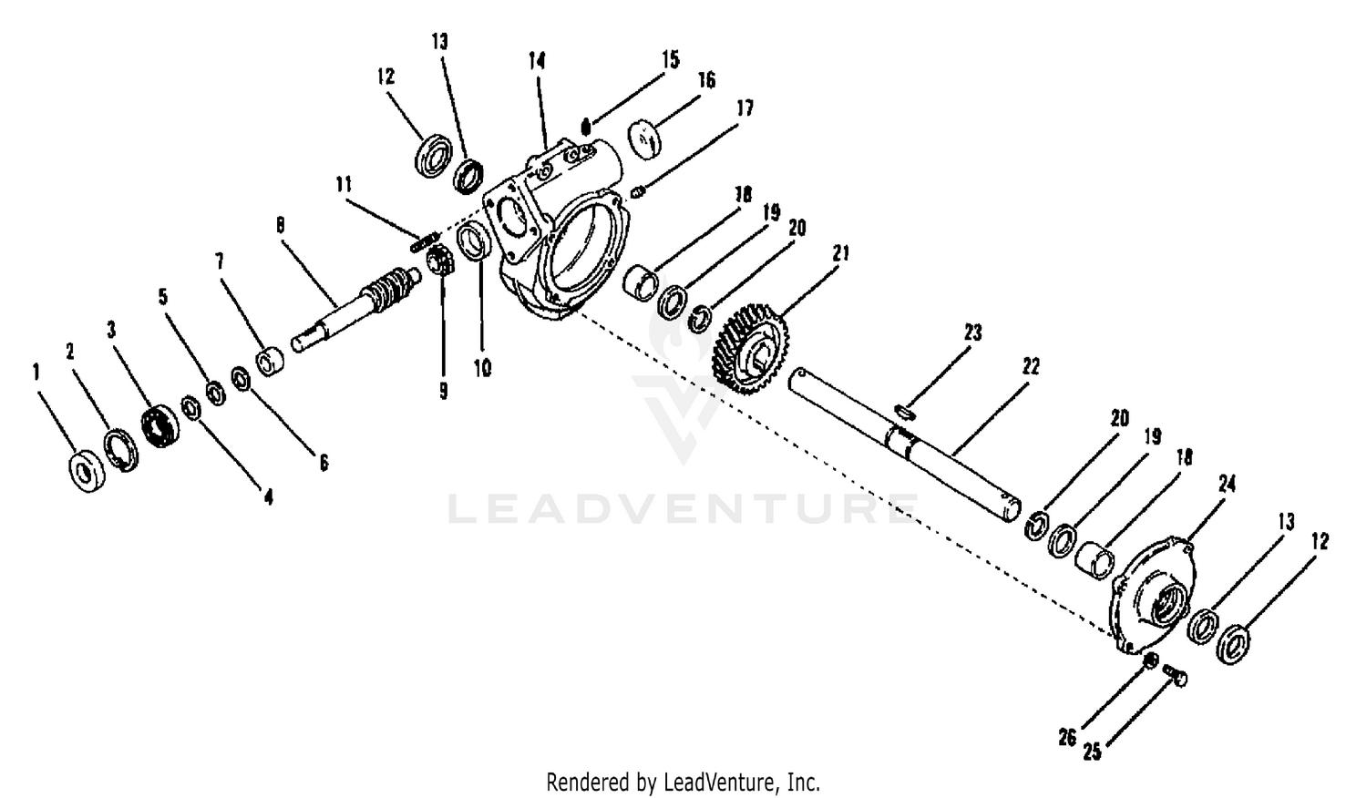 GEAR CASE ASSEMBLY