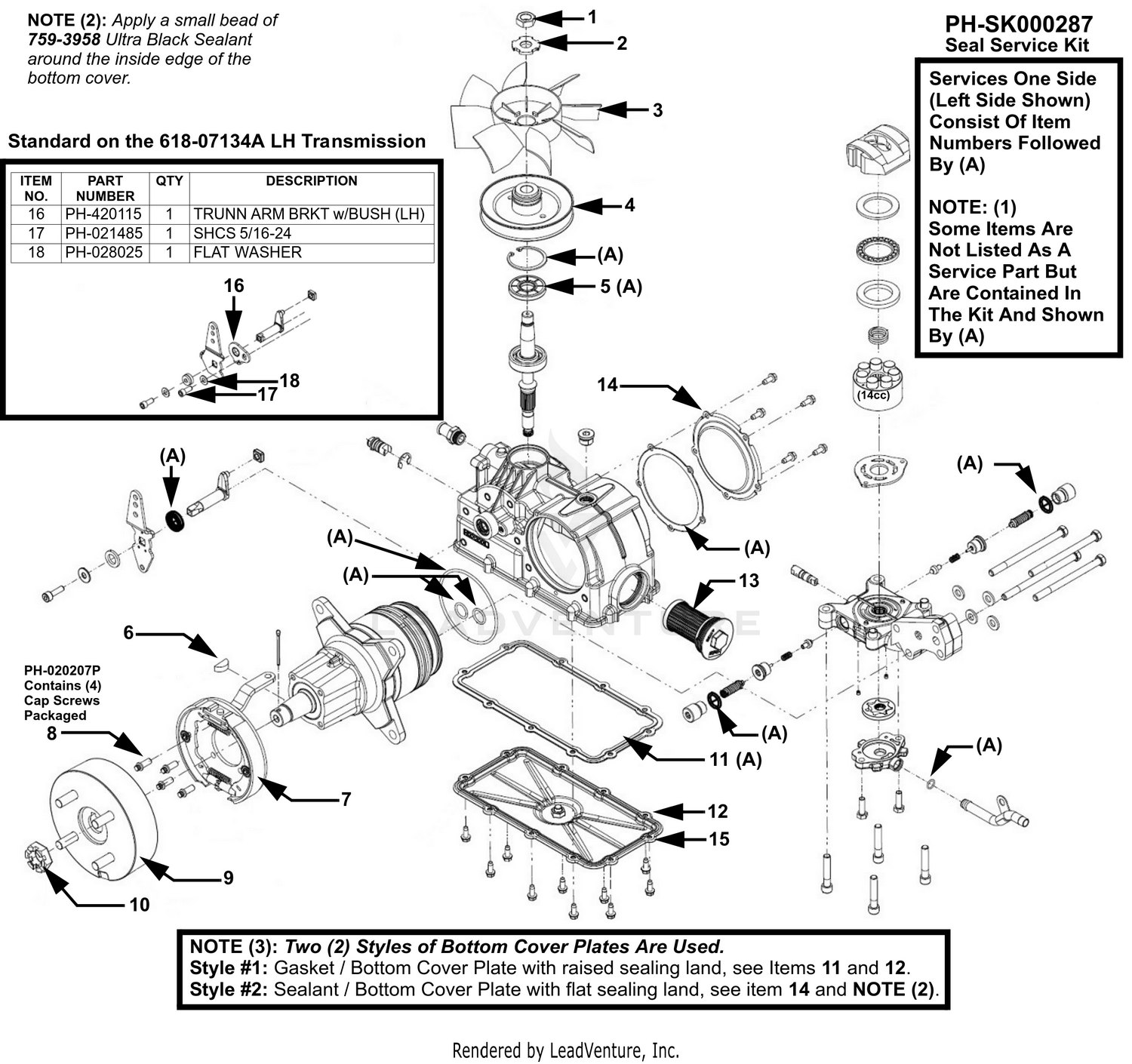 Transmission (LH)