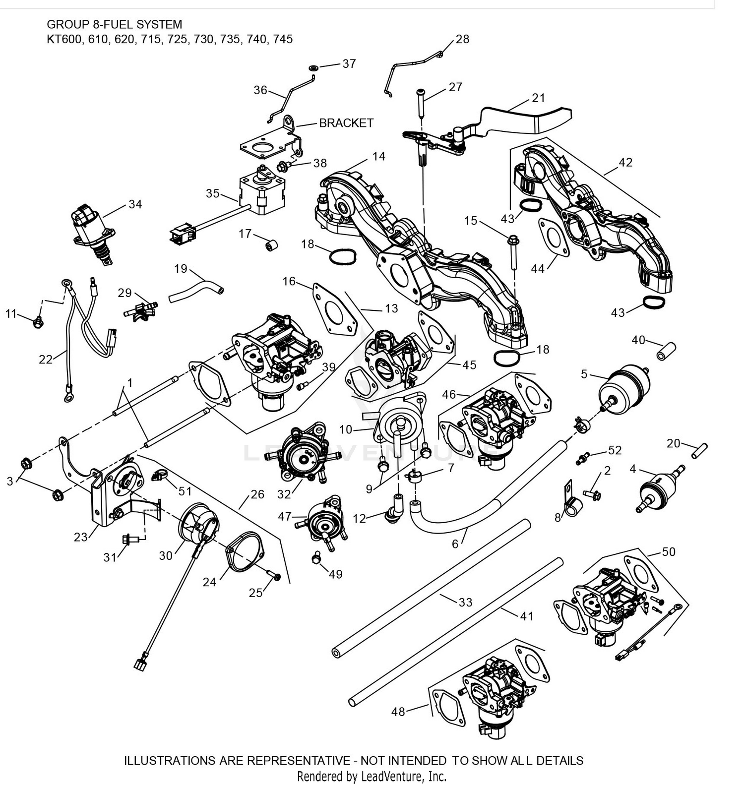 KT745-3099 Fuel System
