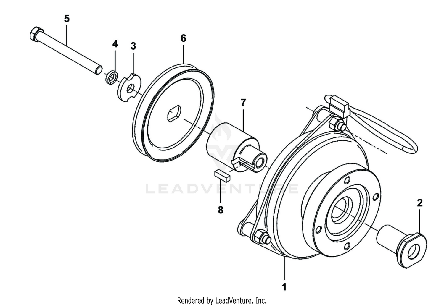 A2059_01 Clutch Sub-Assembly