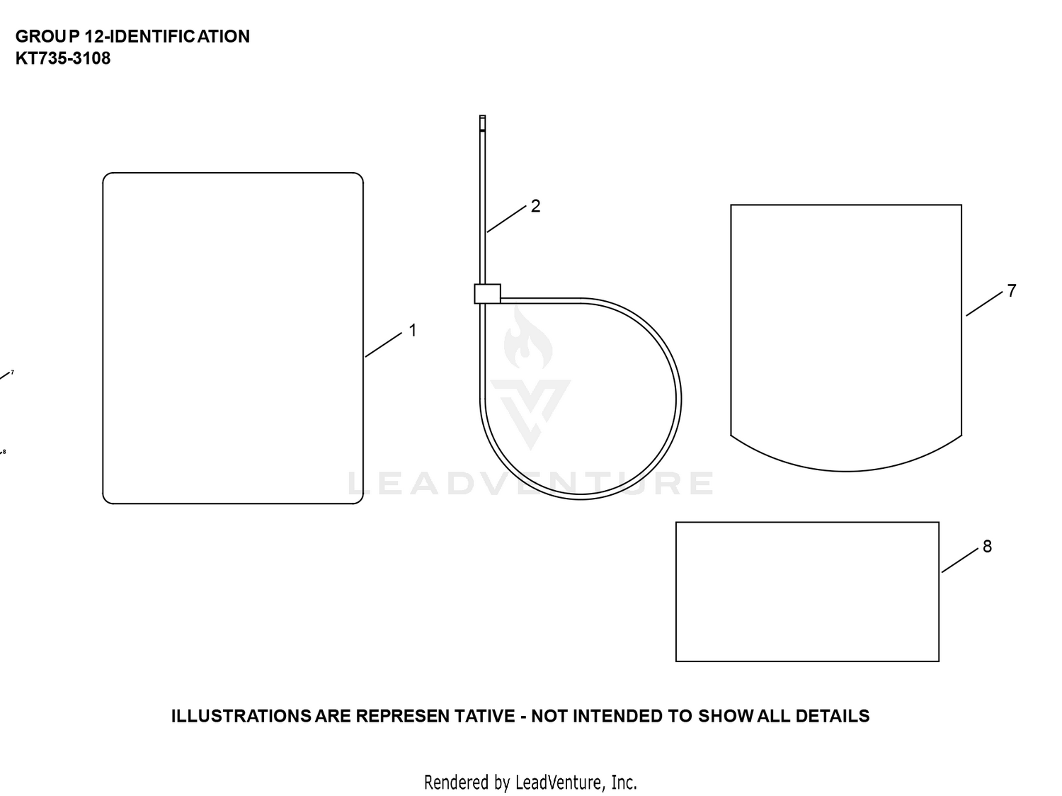 KT735-3108 Identification