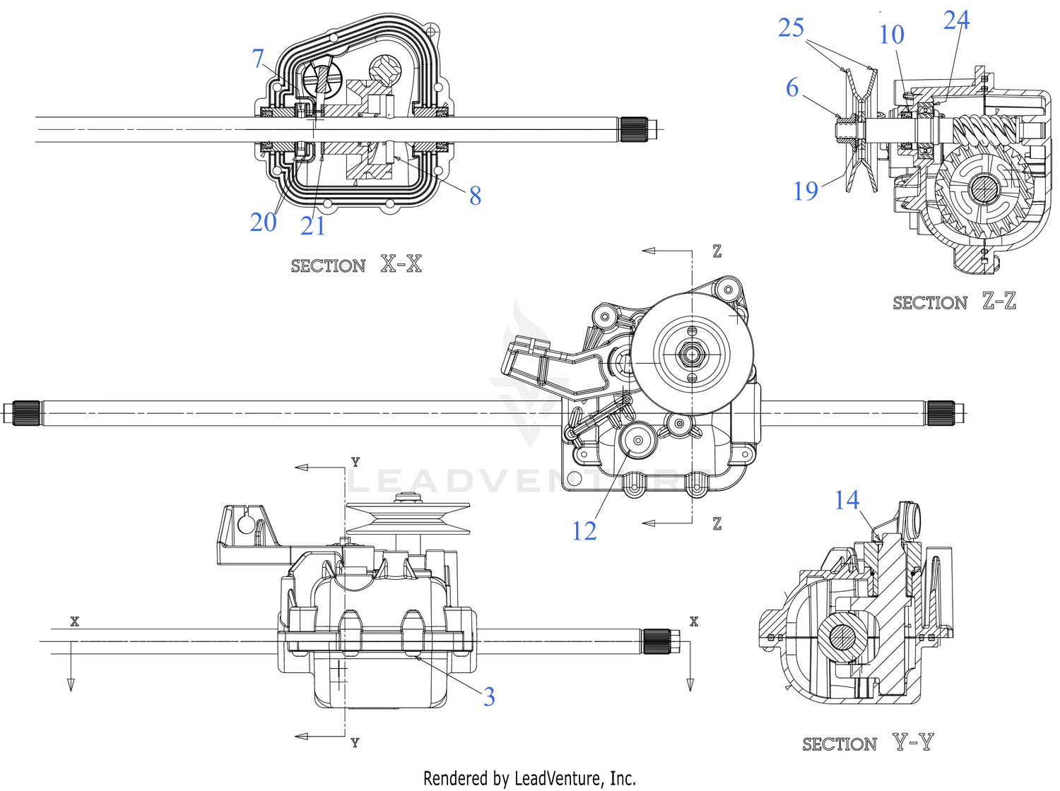Assembly diagram