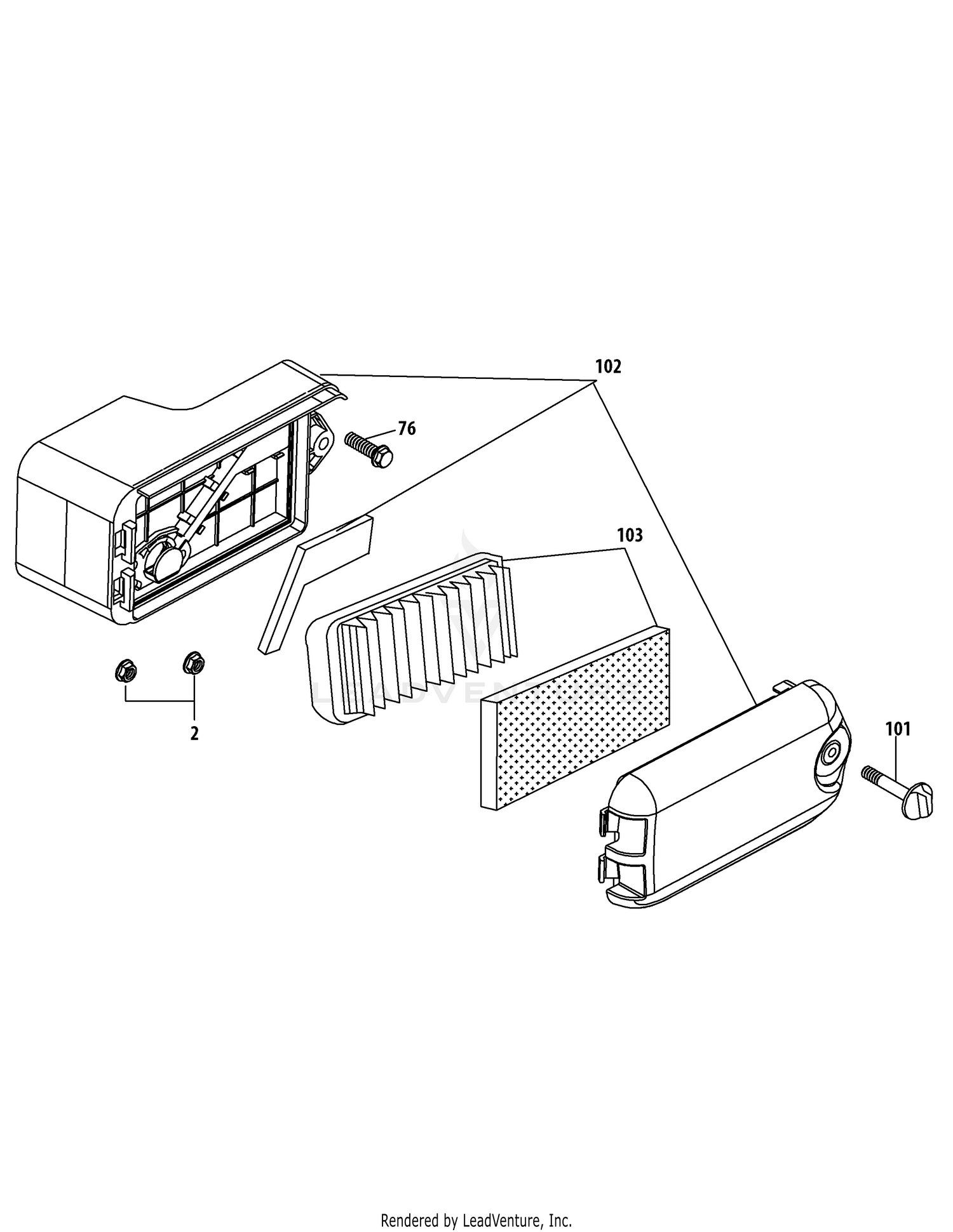 1P70L0A-11 Air Cleaner