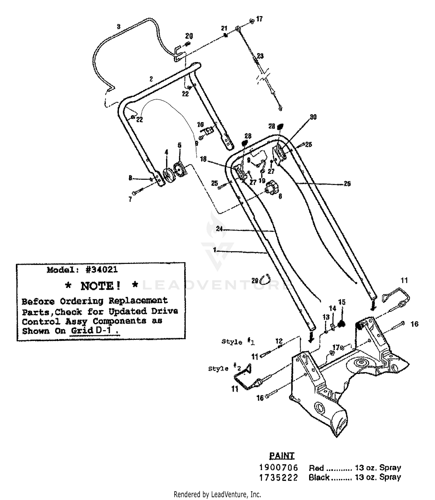Assembly diagram
