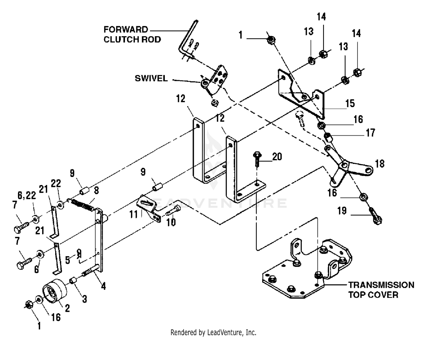 Forward Idler Assembly