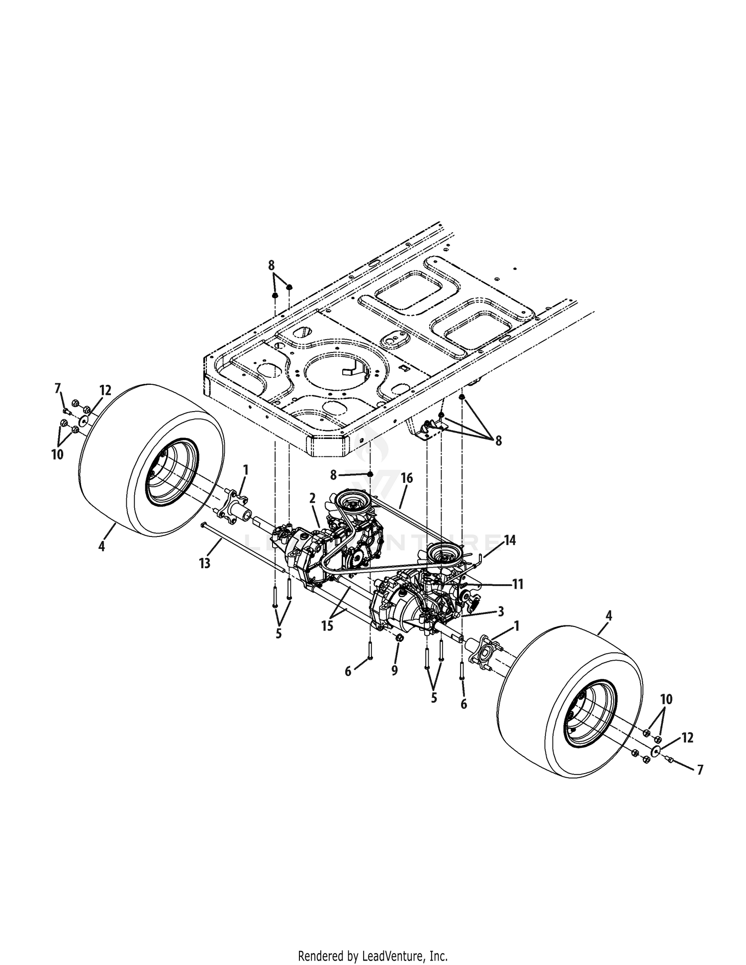 Rear Drive & Wheels