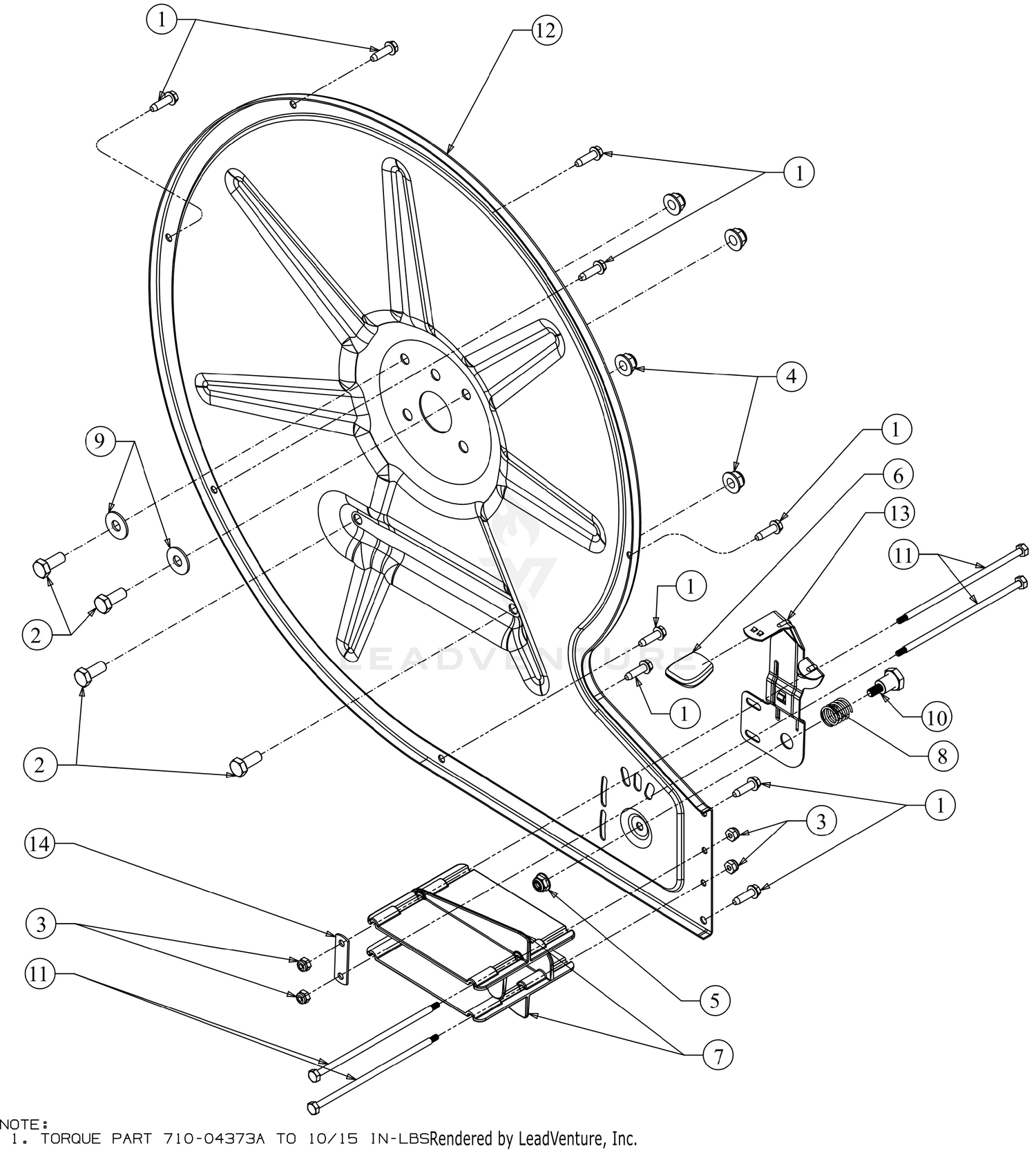 Impeller Backing Plate