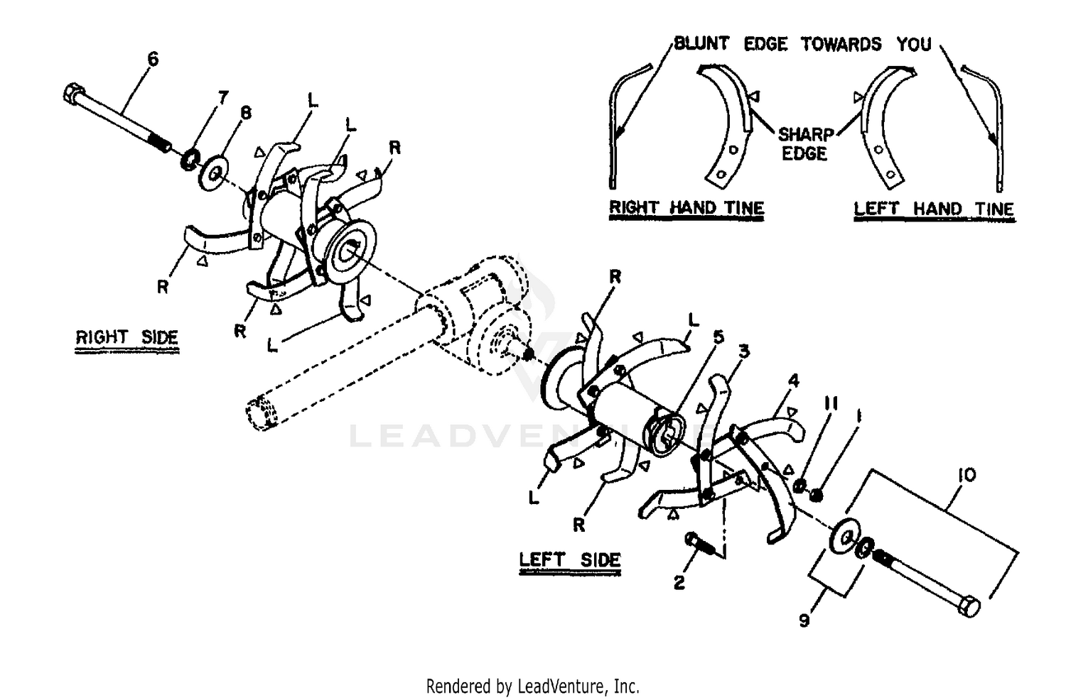 BOLO TINES ASSEMBLIES