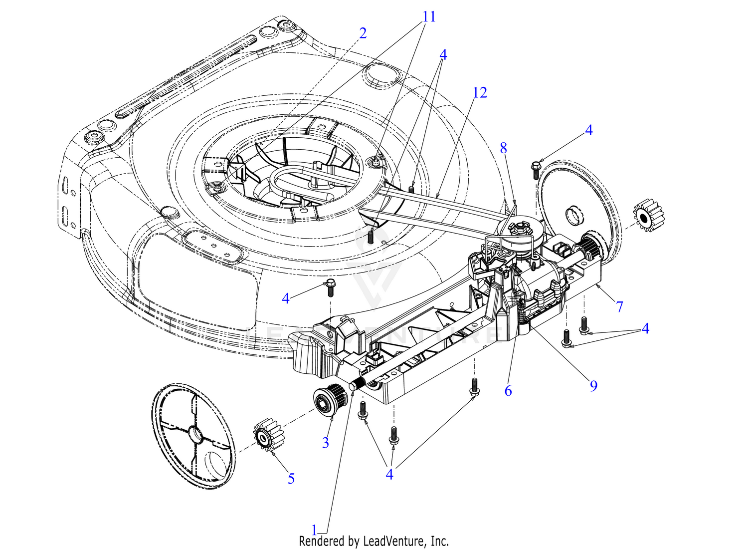 Troy Bilt 12AVB2A3766 TB240 2021 Drive