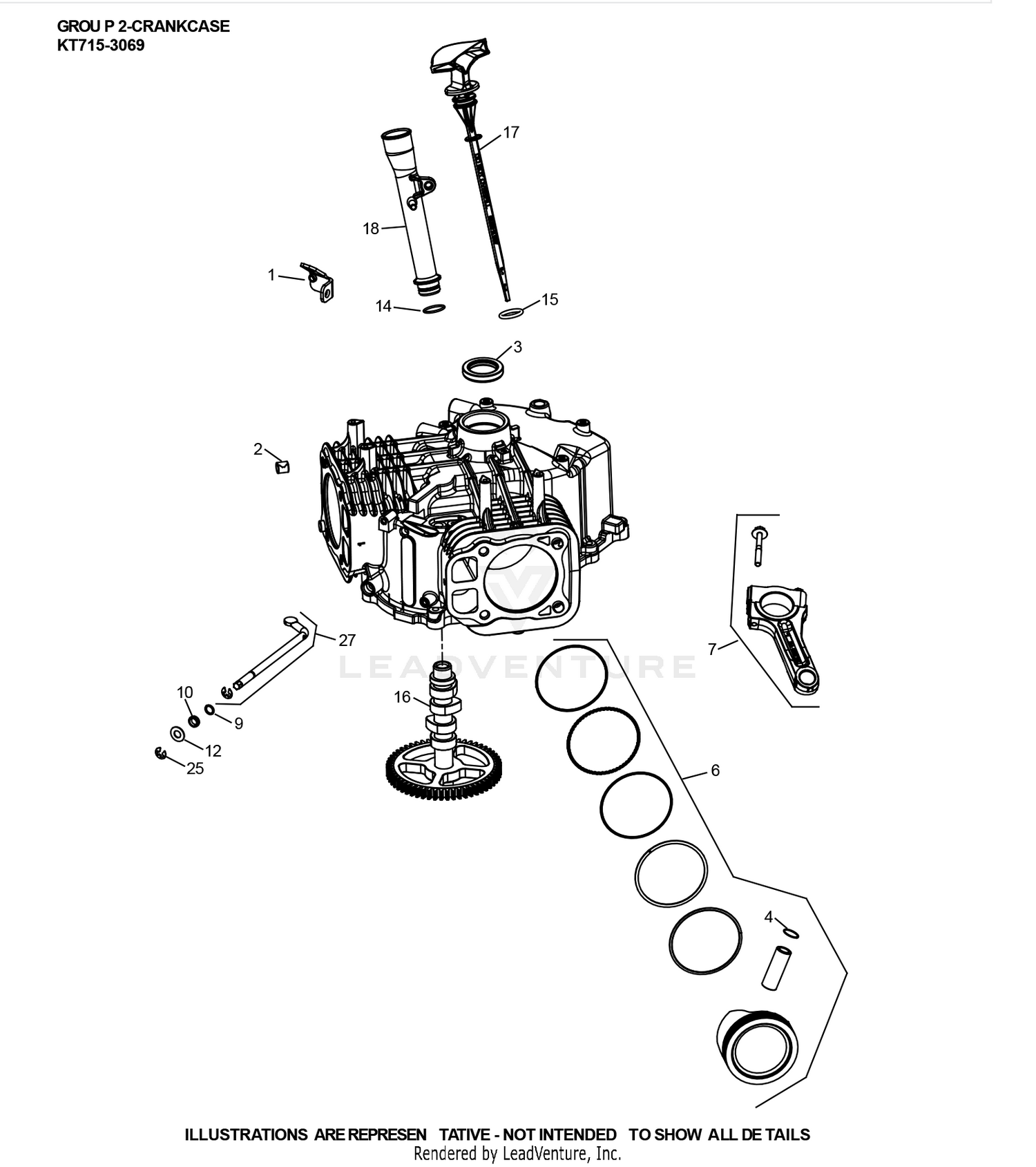 KT715-3069 CrankCase