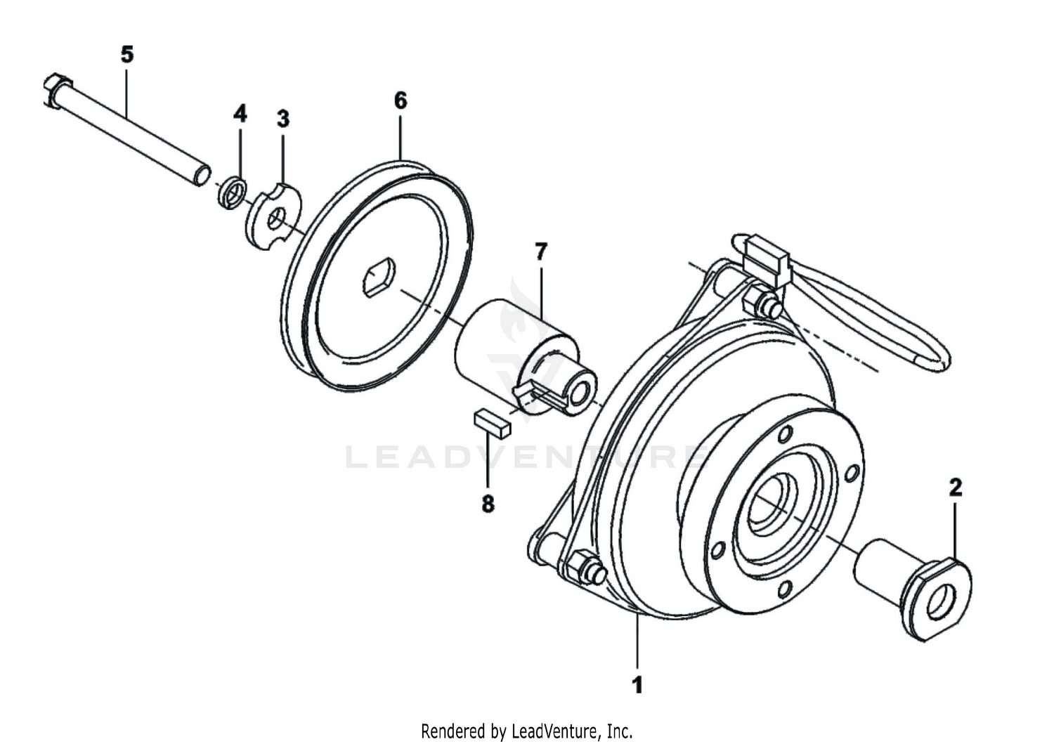 A2059_01 Clutch Sub-Assembly