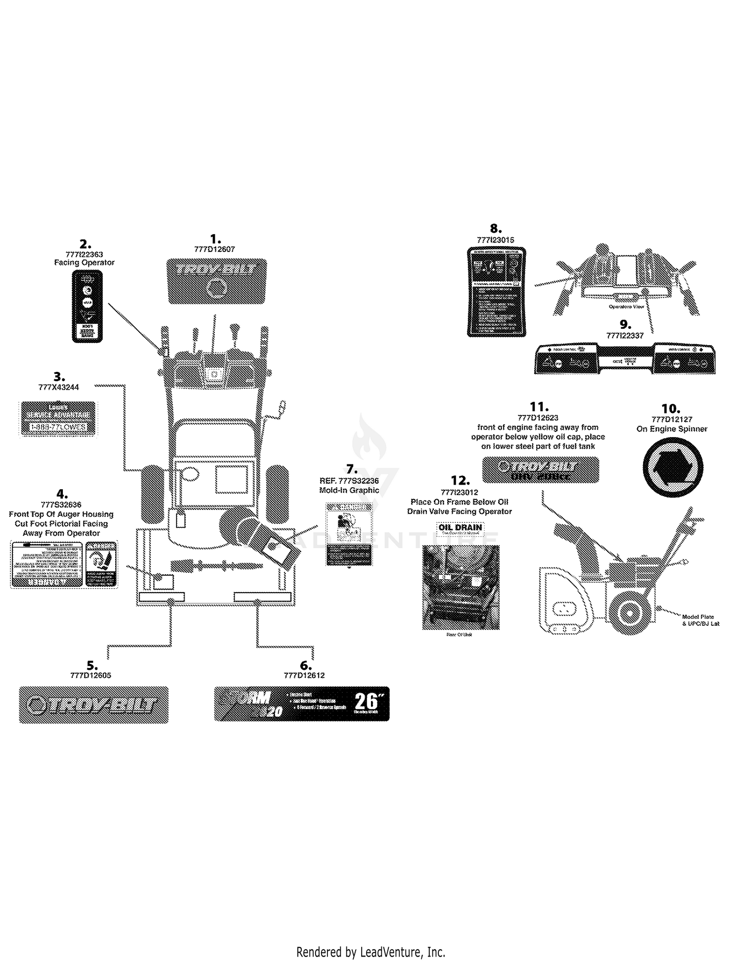 Assembly diagram