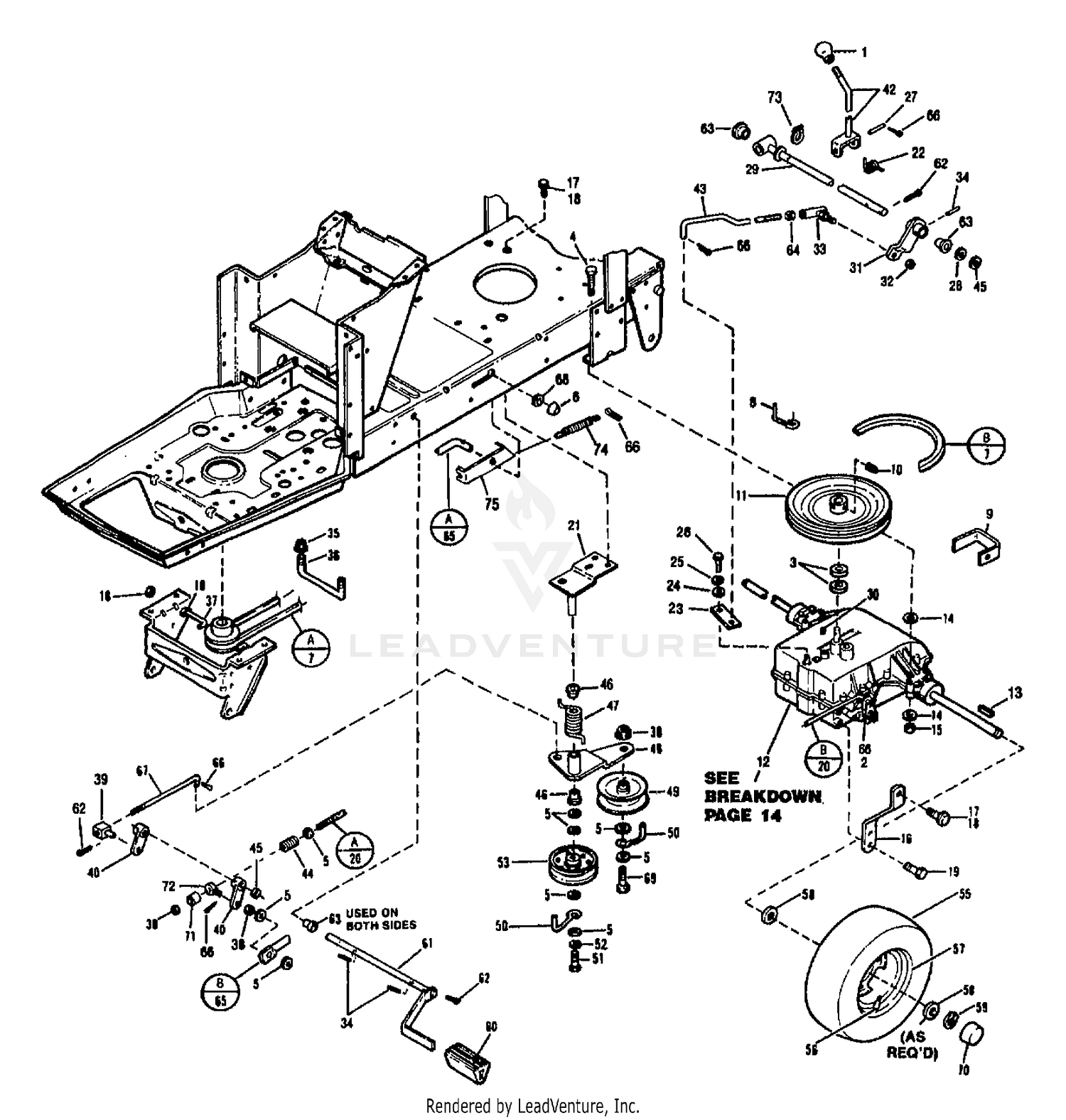 BRAKE & CLUTCH ASSEMBLY