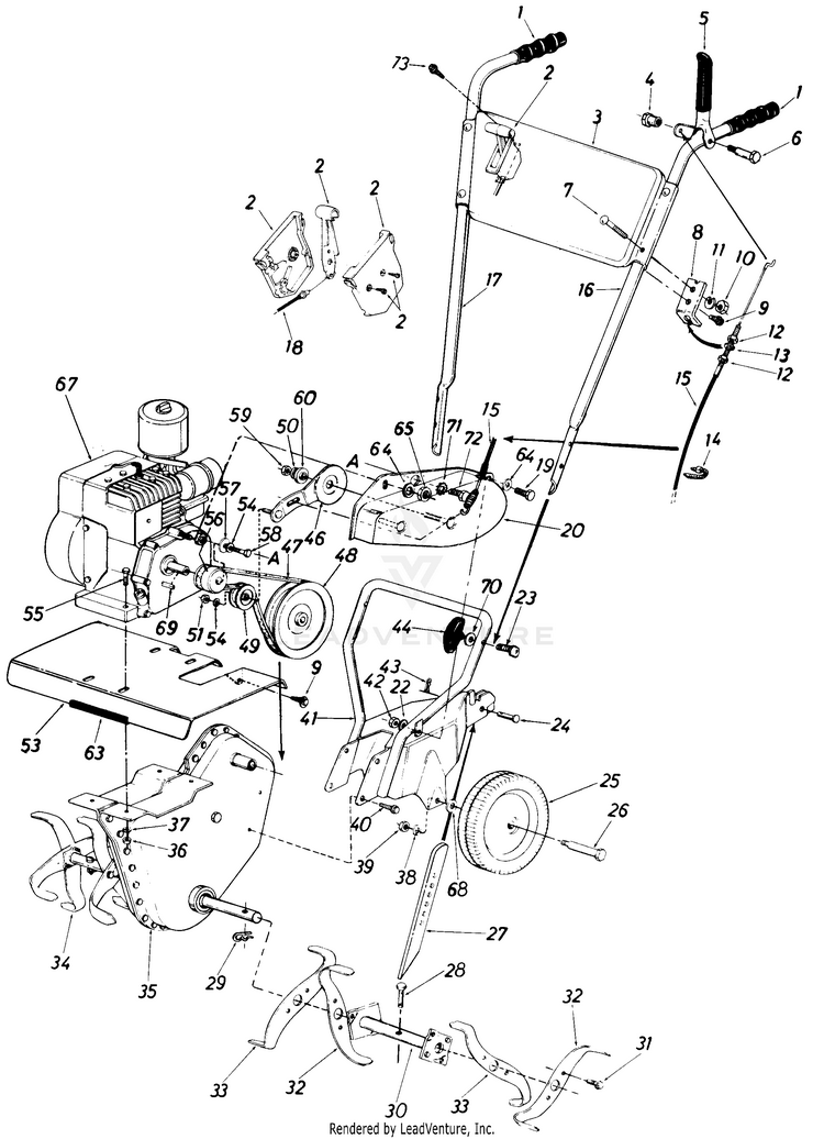 Garden King Tiller Parts Fasci Garden