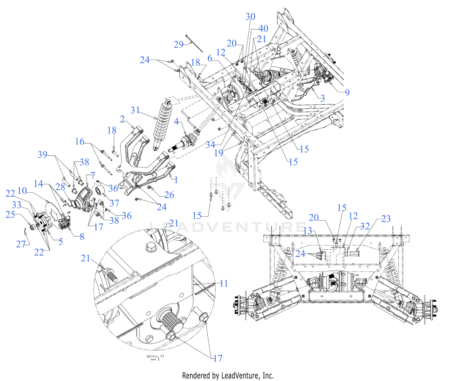 Axle-Rear
