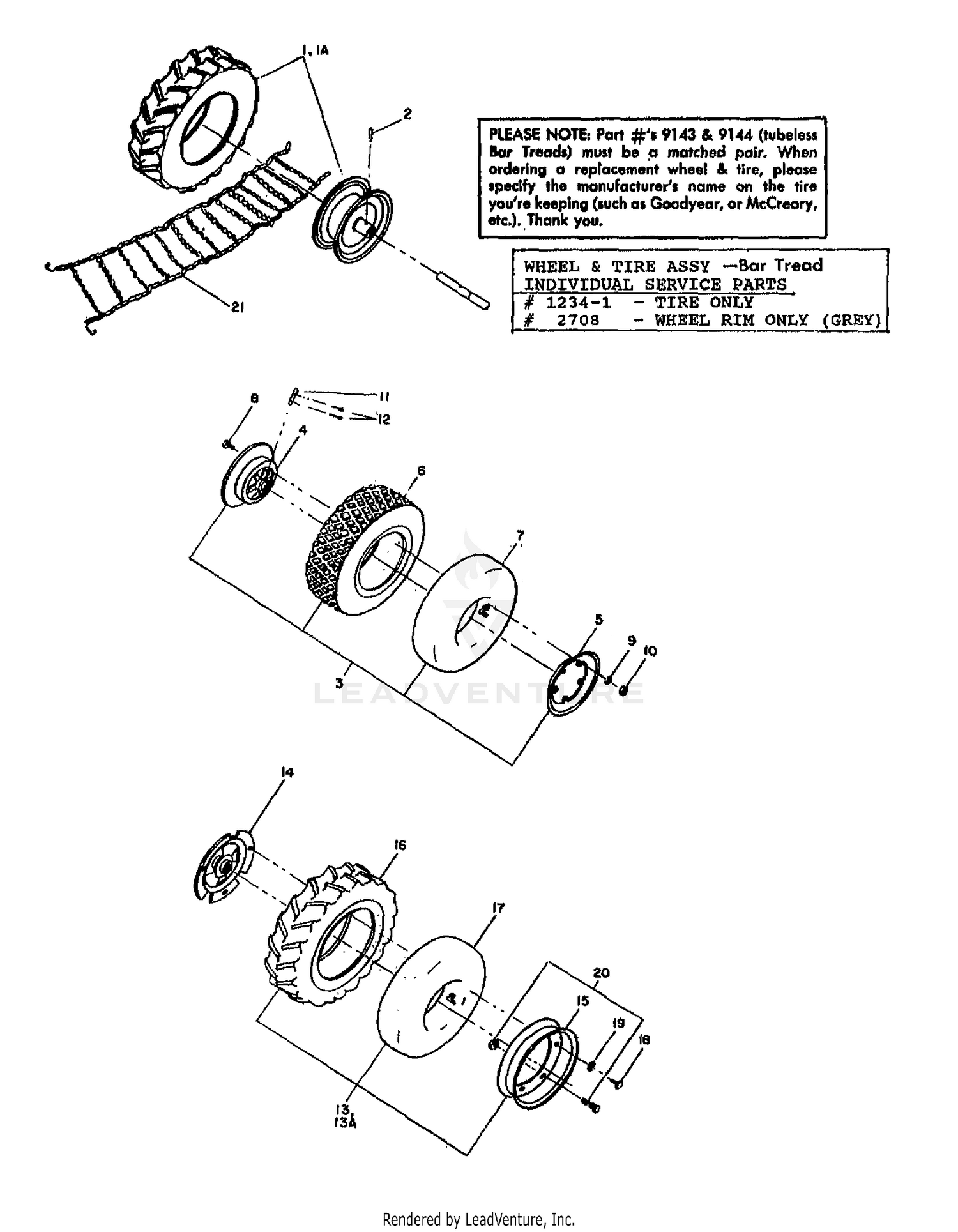 WHEELS AND TIRES