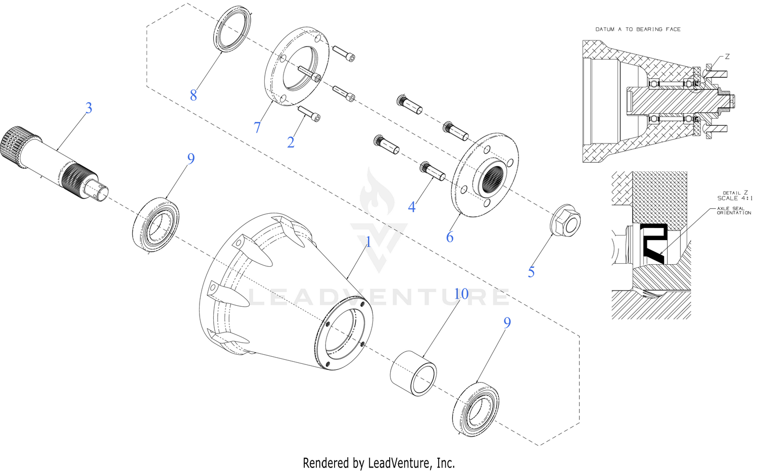 Output Axle