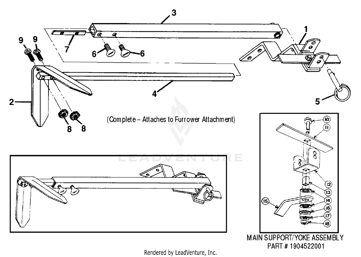 Row Marker Attachment 12589