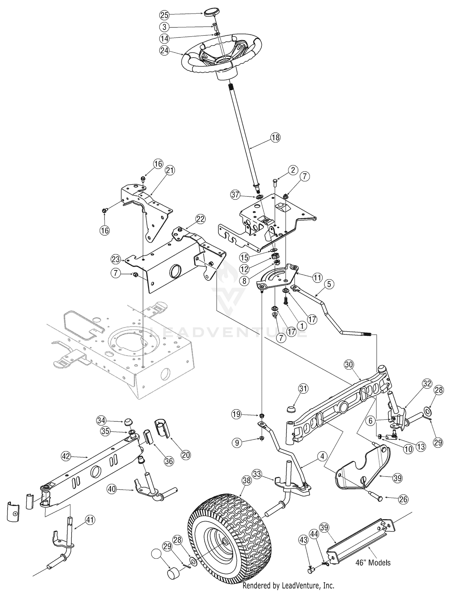 Troy bilt deals super bronco parts