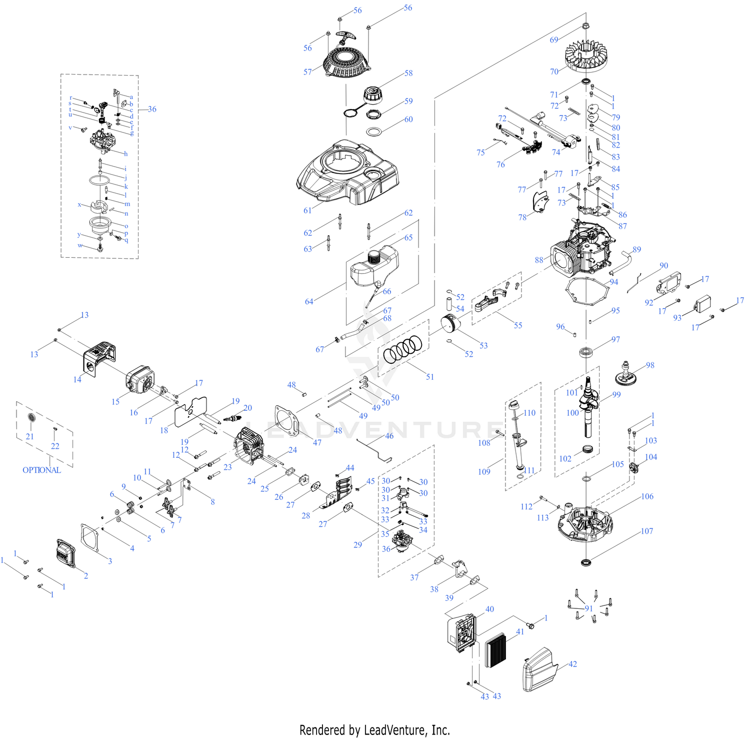 Assembly diagram