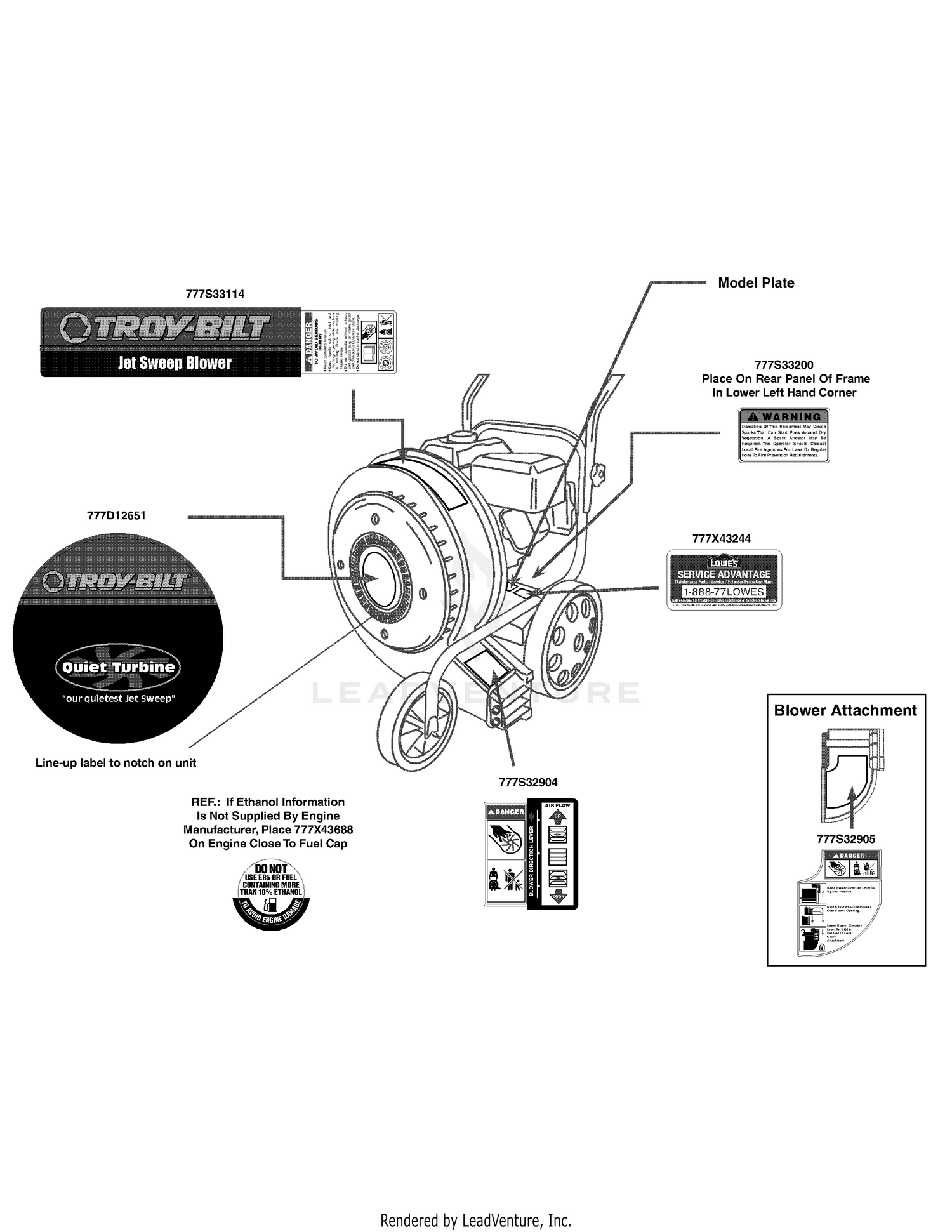 Label Map 24A-672G011