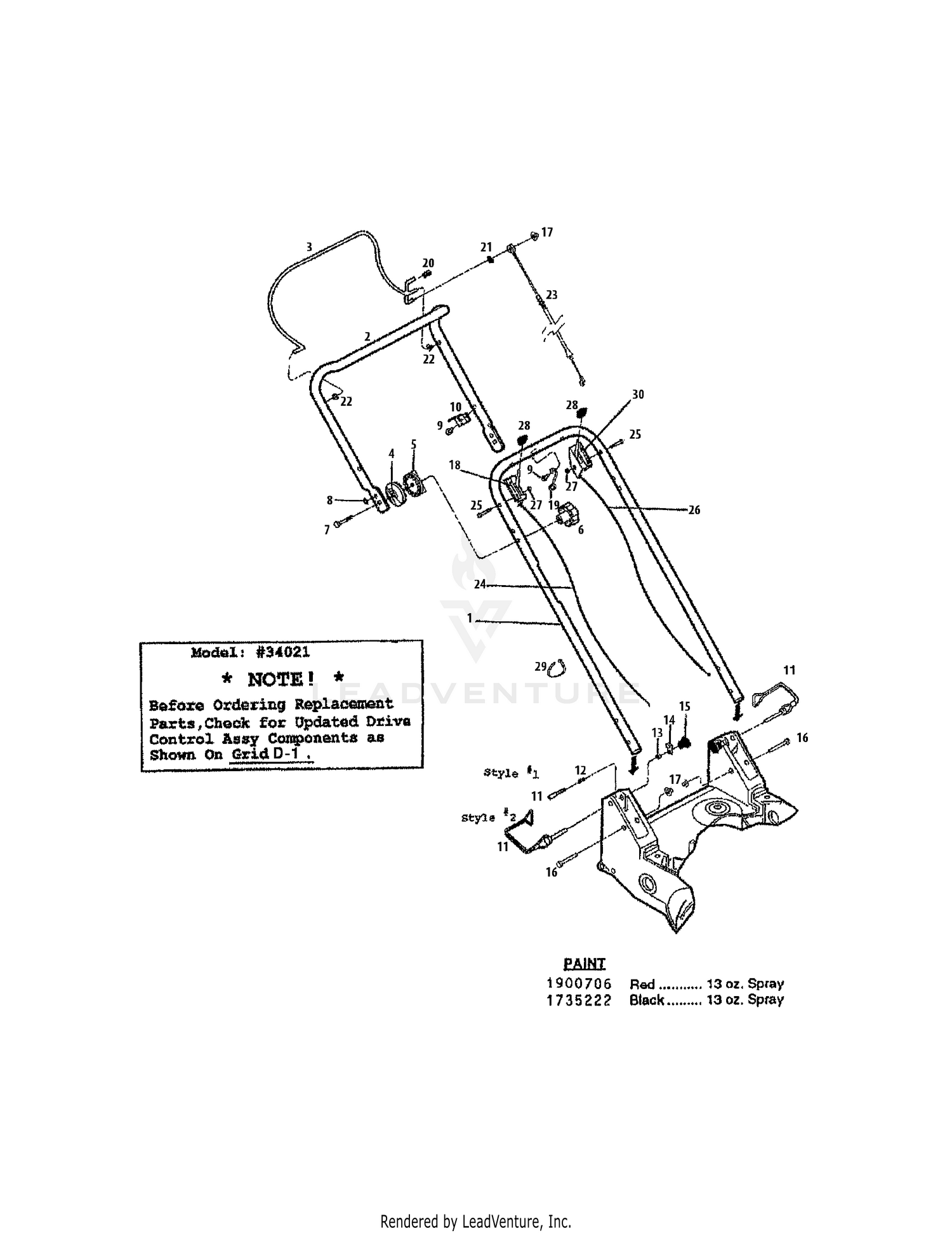 Assembly diagram