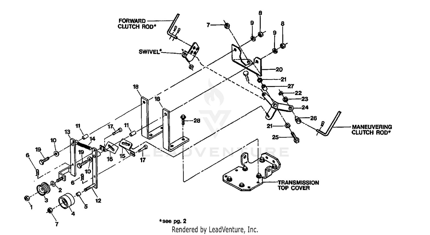 FORWARD/REVERSE IDLER ASSEMBLY