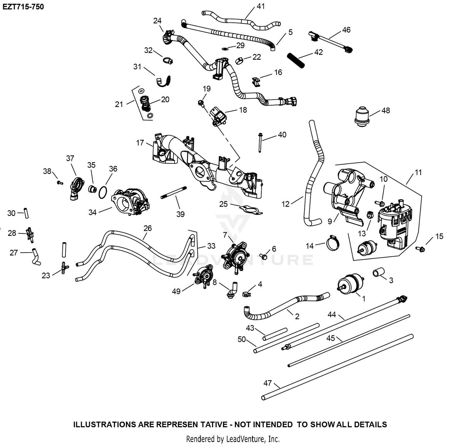 EZT750-3018 Fuel System