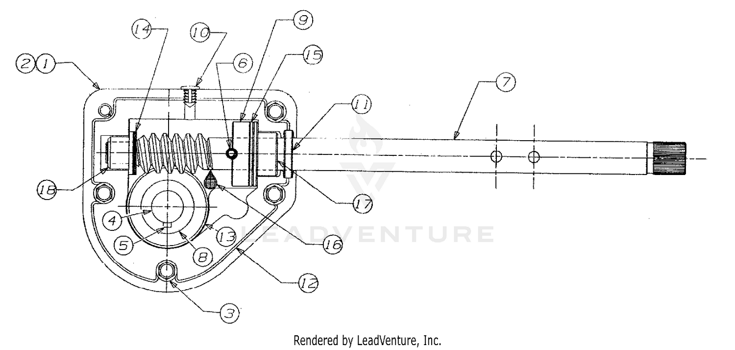 Gear Assembly 31AE66x
