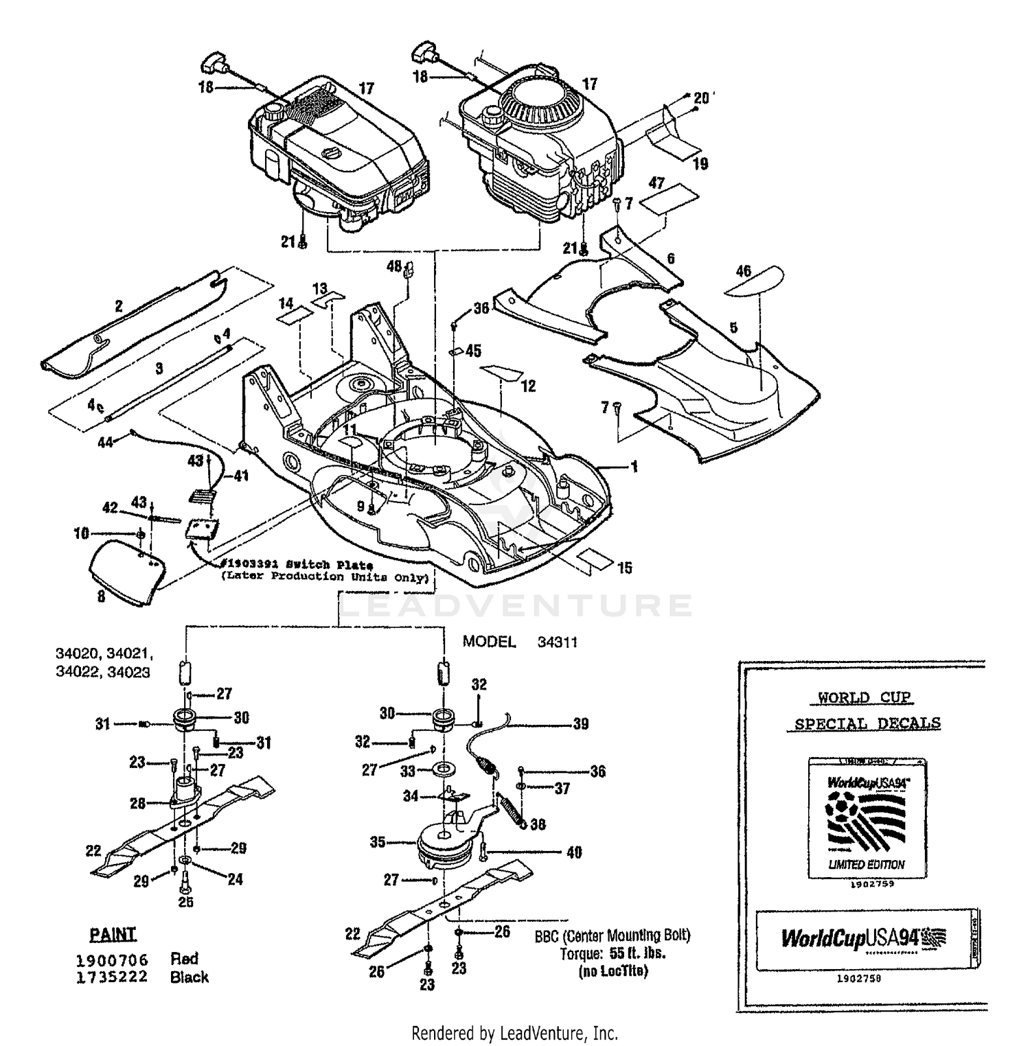 Assembly diagram