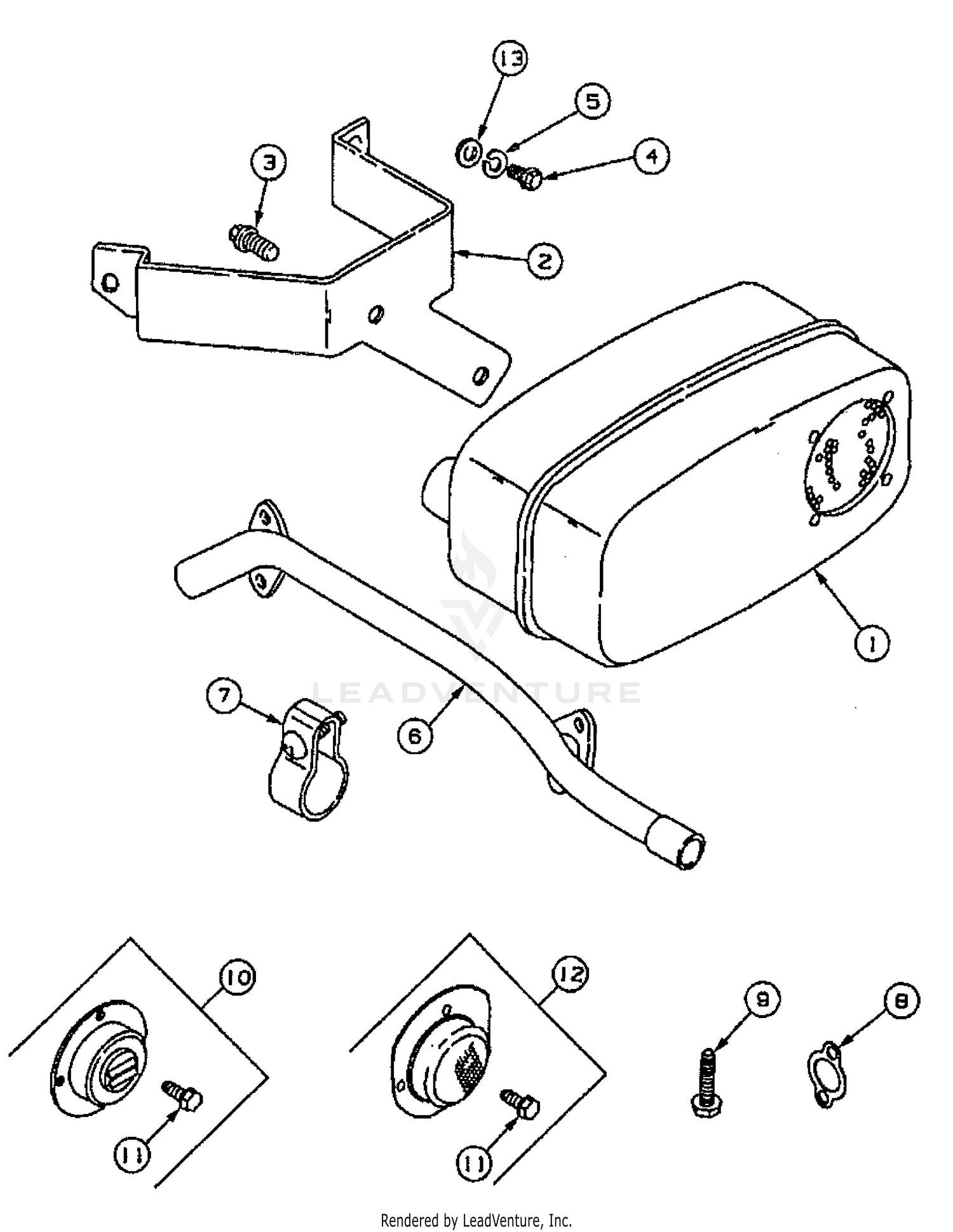 Exhaust Manifold & Muffler